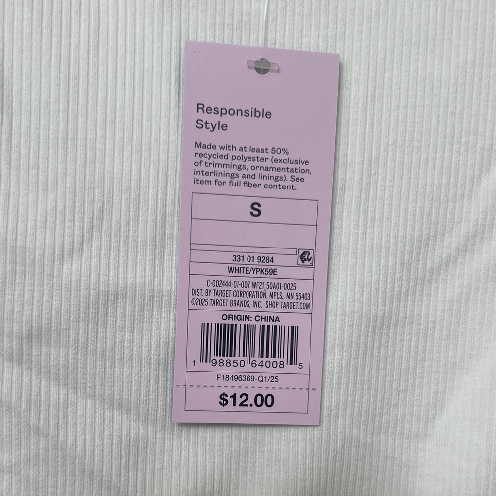 Wild Fable White Tank Top. I have 6 for sale size S - Picture 2 of 3